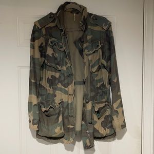 Free People Military Jacket